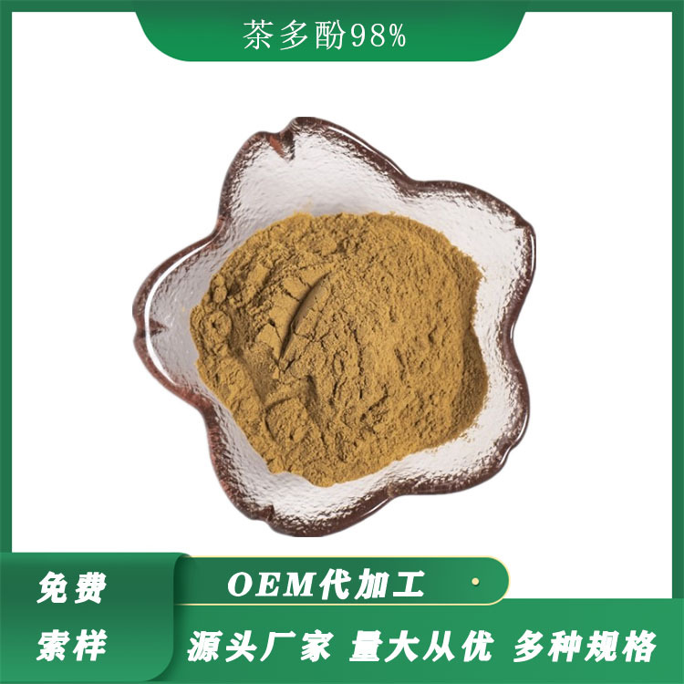 茶多酚 EGCG 绿茶提取物茶氨酸儿茶素98%多规格100g袋装包邮
