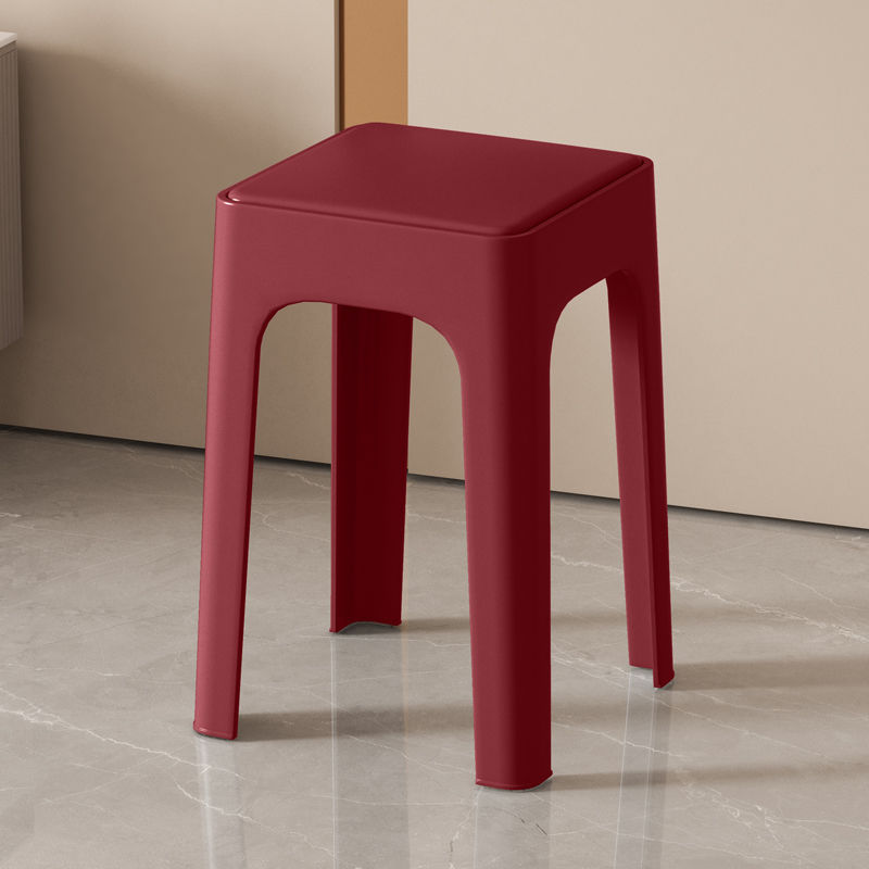 상부 광장 의자 버건디