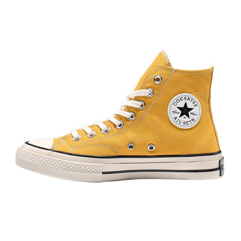 Meiji Conway de los años 1970 zapatos de lona de pareja alta mujer estrella clásica baja zapatos deportivos casuales skate hombre image 15