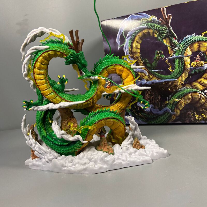 [Original Source]【Source】Gkyoyo Dragon Ball Shenron and Little Goku Wishing Dragon Model Figurine Collectible