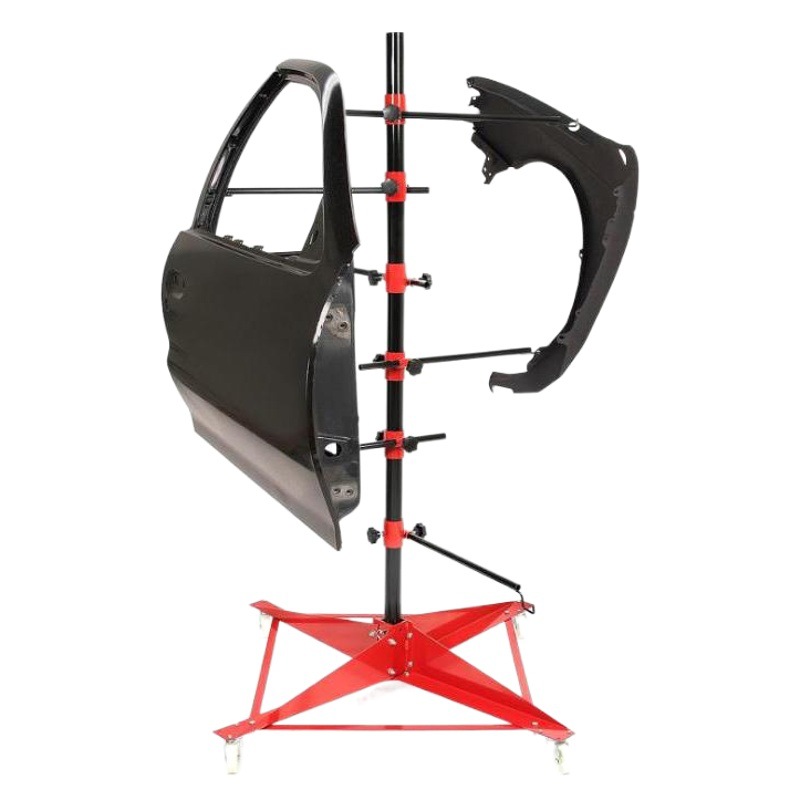 Herramienta de reparación de automóviles soporte de pintura de parachoques del coche soporte de pintura de chapa soporte de pintura móvil multifunción Pantalla de pintura