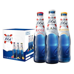 1664白ビール 330ml×24本 ピンク/パッションフルーツ風味ビール フルーツビール ビール卸売