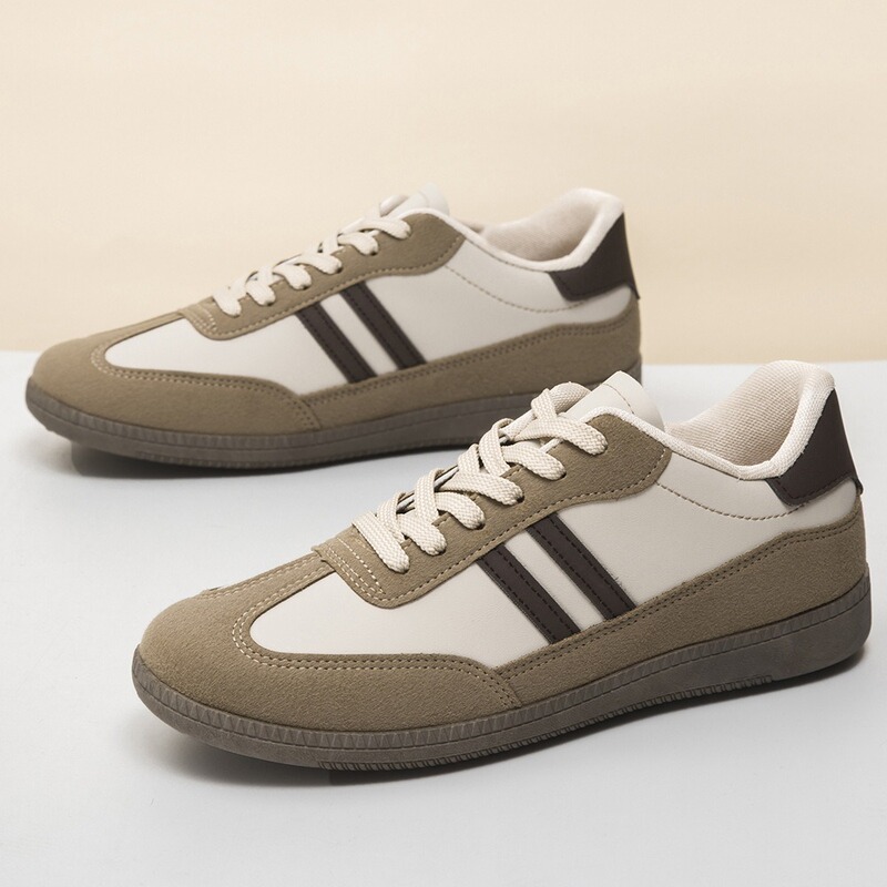 De Xun Shoes Fashion Casual Men's Shoes Sports Shoes Running Shoes Fashionable Retro Outdoor Breathable Sneakers for Young Students