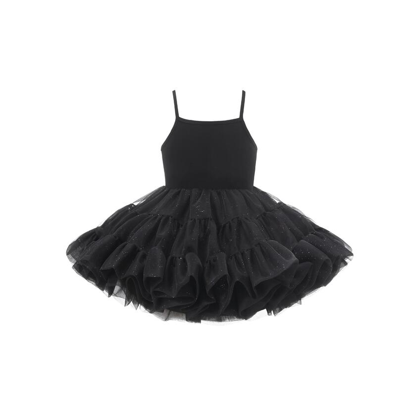 Black Little Swan Princess Dress Girls Sleeveless Suspender Skirt Ballet Skirt Mesh Dress Wedding Flower Girl Gauze Skirt Black Little Swan Princess Dress Girls Sleeveless Suspender Skirt Ballet Skirt Mesh Dress Wedding Flower Girl Gauze Skirt