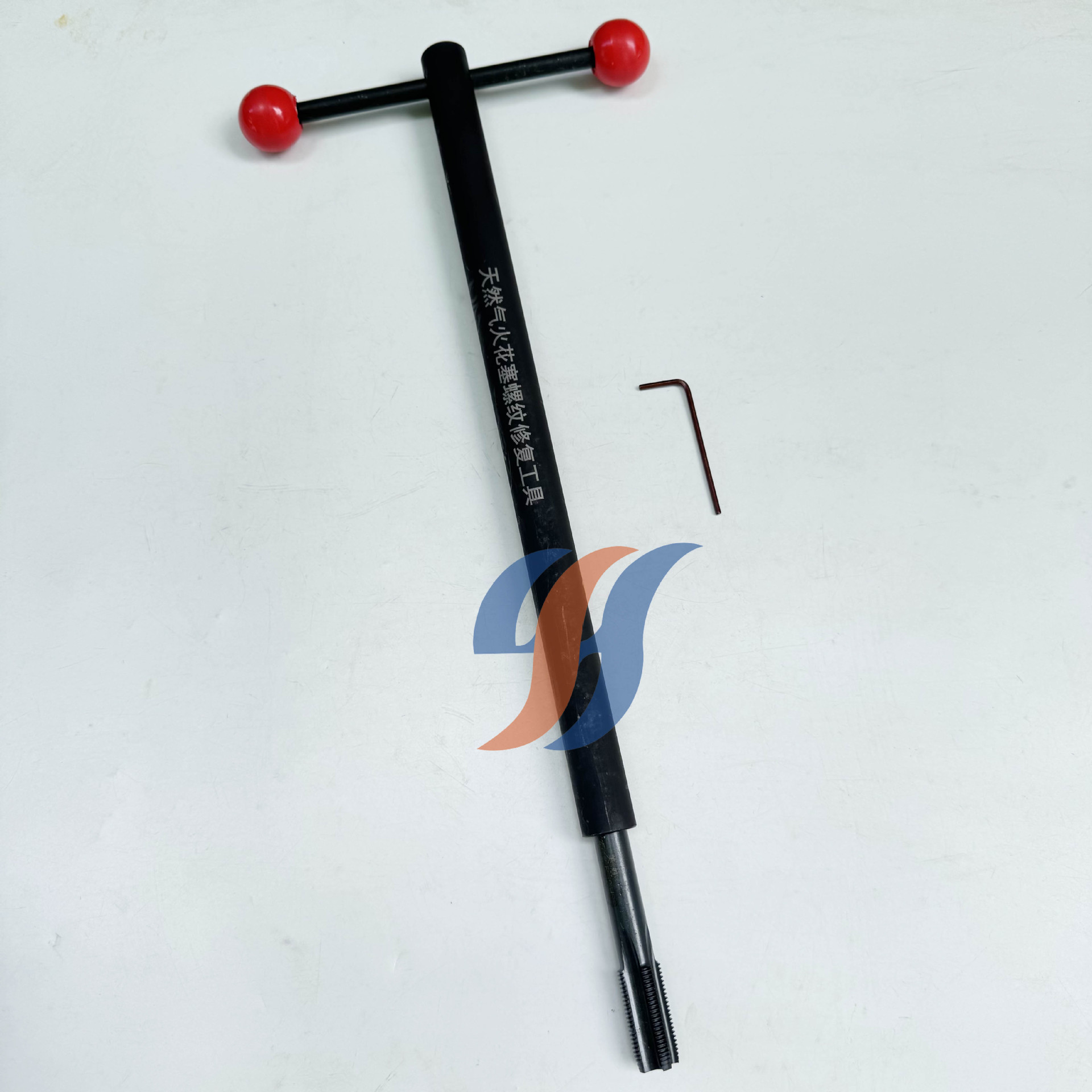 Suitable for heavy-duty natural gas engine spark plug thread repair tool, thread size M14, applicable