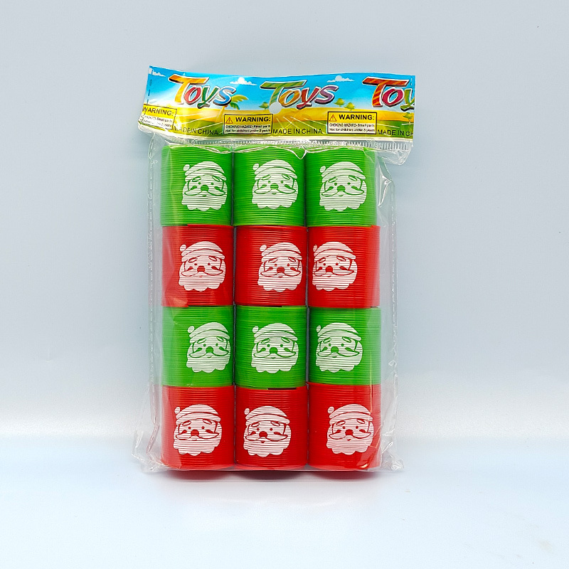 Mágico arco iris anillo mini cara sonriente 3.2x3.5CM plegable colorido bobina fábrica de juguetes para niños al por mayor