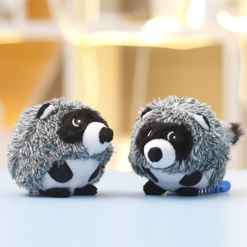 Plush Toy Hedgehog Doll Cute Doll Machine Doll Bag Pendant Doll Keychain Small Pendant Wholesale