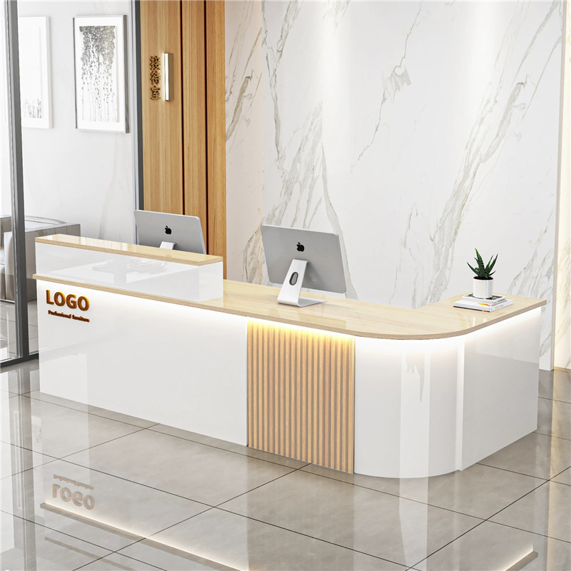 Reception Cashier Reception Desk Bar New Chinese Style Shop Small Billiards Hall Clothing Store Fruit Store Supermarket Counter