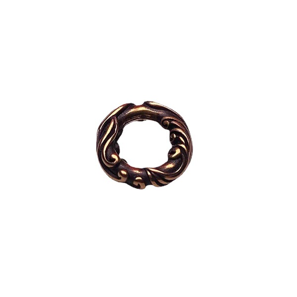 Bronze glossy golden brass accessories