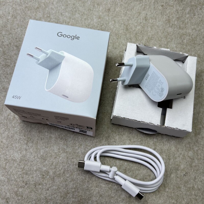 Suitable for Google 45W Charger Pd European Standard Adapter Google Pixel9/8P Mobile Phone Fast Charging Charging Head