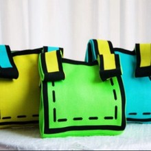 2025新款女包韩国东大门花朵卡通毛线针织编织百搭通勤