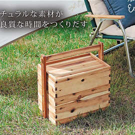 复古多用途木盒双层野餐盒木提盒古风点心糕点包装盒新年礼品盒