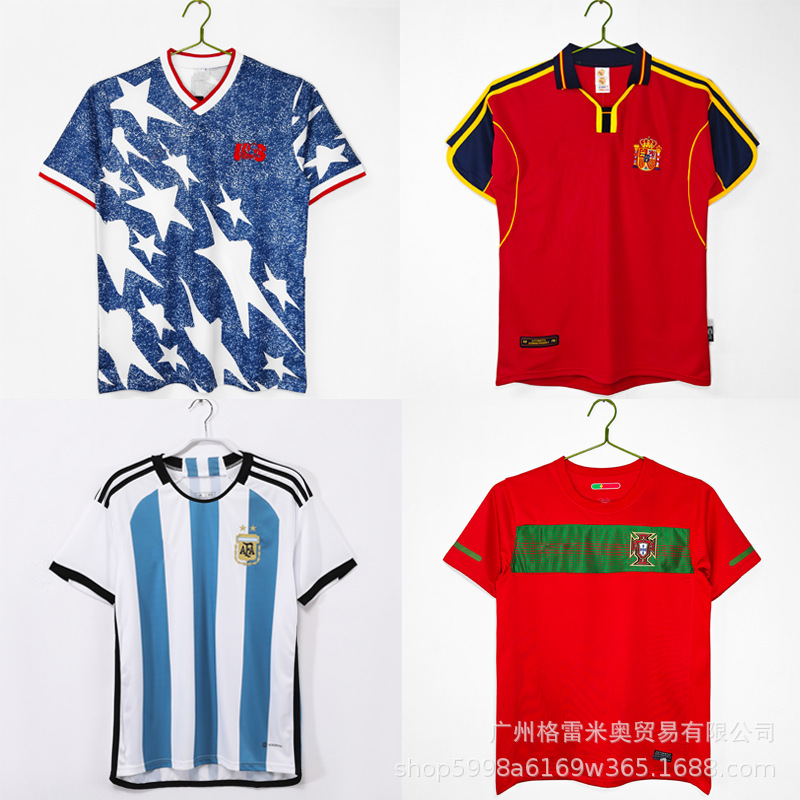 2026 World Cup in the United States, Canada, and Mexico Popular Retro Classic Jerseys 98 France 2004 Brazil 2010 Portugal Jerseys