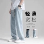 青年美式直筒男士牛仔裤