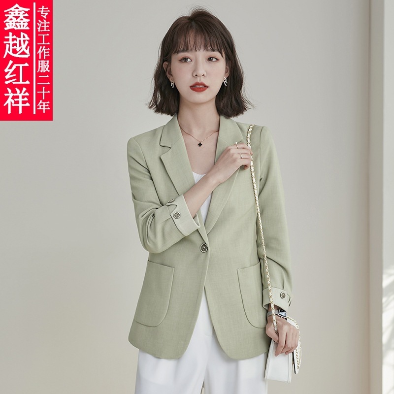 職業スーツセット女性長袖ホテルフロント作業服マネージャー販売部宝石店高級工装秋冬|undefined