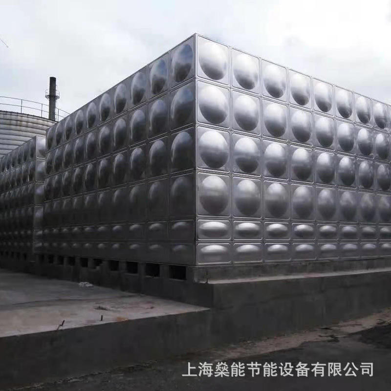 厂家直供工程304冷热水生活用水不锈钢水箱 消防方型保温水箱