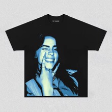2026春夏Billie Eilish Ocean Eyes t恤t恤高品质街头服饰软经典Y