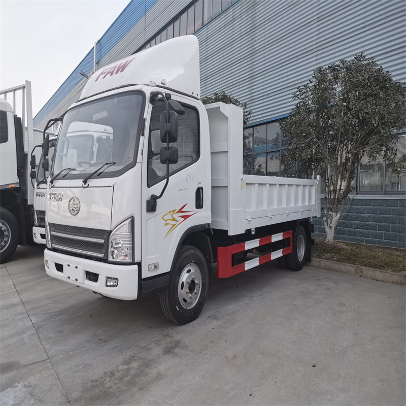 Right-Hand Drive Jiefang Truck Price Export Faw Cargo Truck 3 Ton Dump Truck Dump Truck Engineering Vehicle Muck Truck