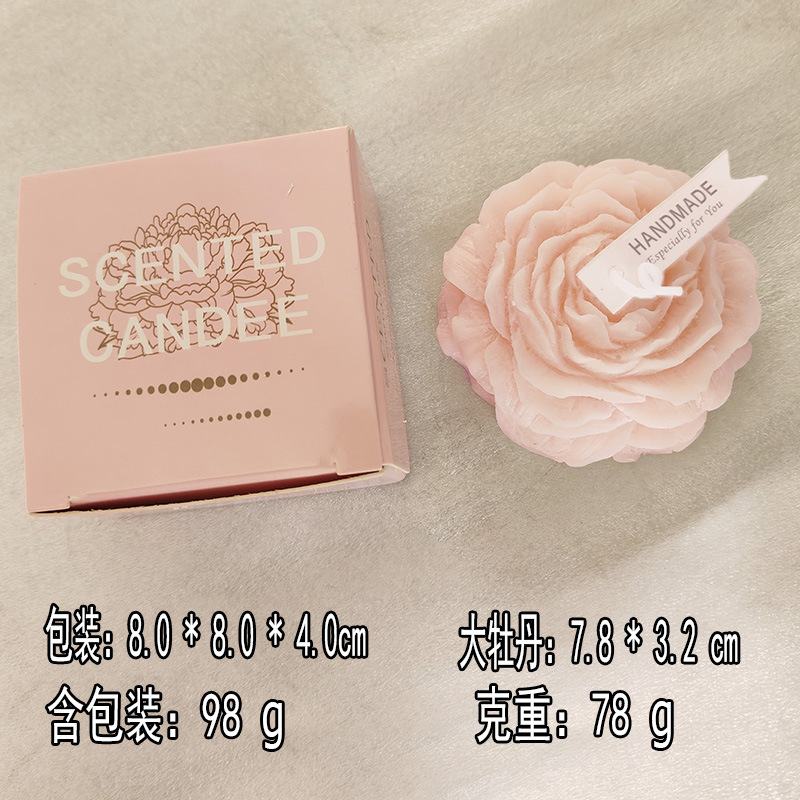 Soybean de soja, flores de plátum, flores de banano, flores de boda, regalo de mano, incienso, regalo de vacaciones hechas a mano, aroma de rosa