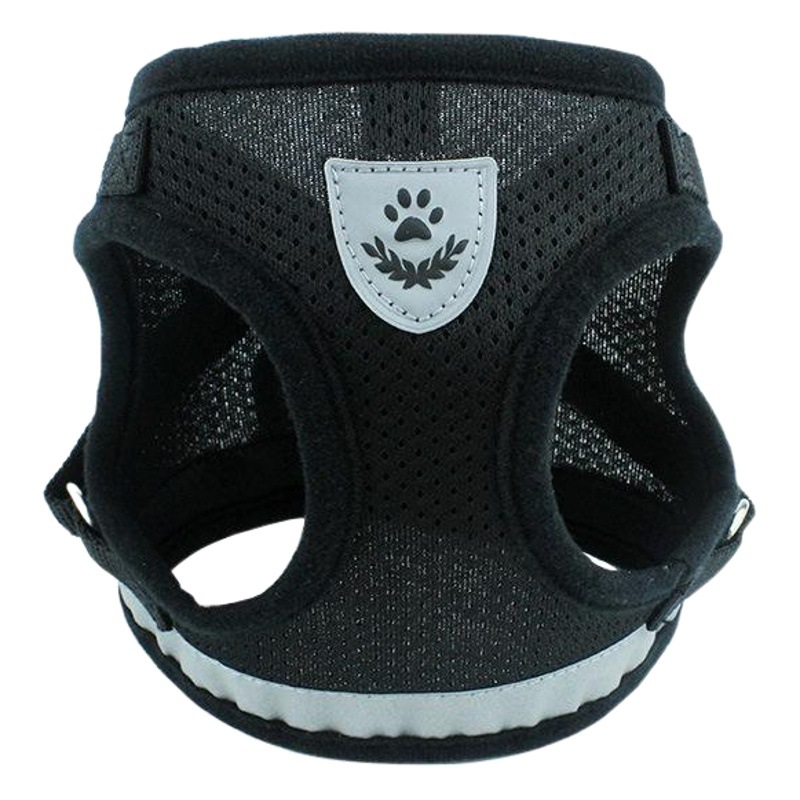 Mascota transpirable tracción reflectante correa para el pecho chaleco perro correa para el pecho K9 malla transpirable perro correa para el pecho