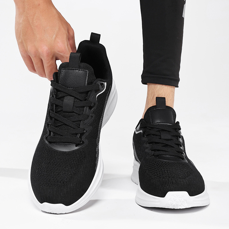 Extra Large Size 50 Summer Sneakers Men's Breathable Fly-woven Mesh Casual Running Shoes_vogvips.com