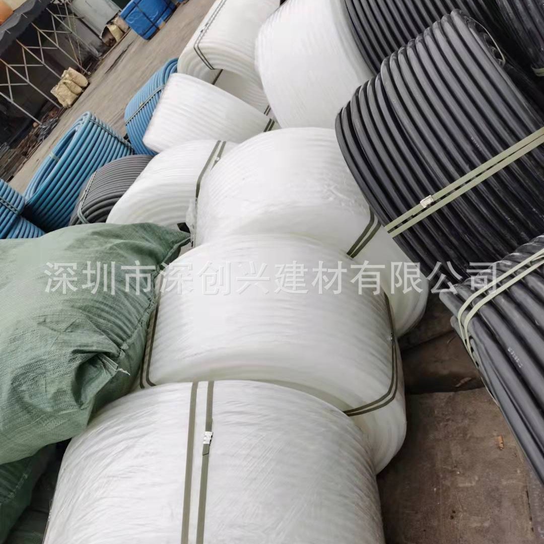 惠州 厂家批发 注浆管 锚索注浆管 一次注浆管 PE注浆管 黑色注浆