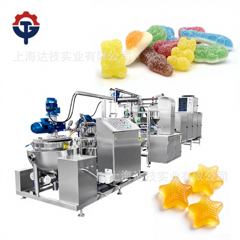 Cross-Border Exclusive Supply of Gummy Candy Machines, Fully Automatic Gel Gummy Candy Production Equipment, Intelligent Gummy Candy Production Equipment Cross-Border Exclusive Supply of Gummy Candy Machines, Fully Automatic Gel Gummy Candy Production Equipment, Intelligent Gummy Candy Production Equipment