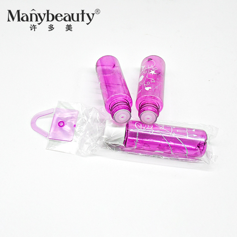 20ml塑料瓶配双层旋盖乳液精华液护肤化妆品包装瓶 split bottle