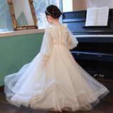 Весеннее платье девочки цветочницы, наряд маленькой принцессы, наряд для музыкальных выступлений, костюм, женские часы