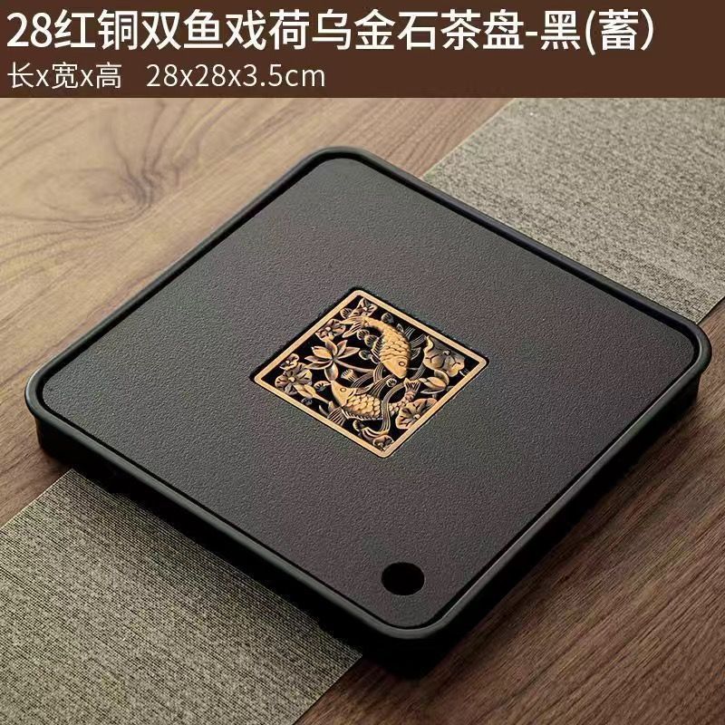 茶盘竹制家用新款沥水轻奢茶台小型储水功夫现代简约茶具托盘干泡|undefined