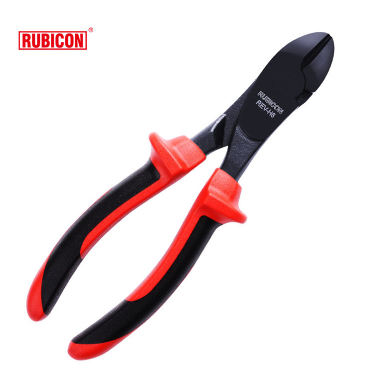 日本罗宾汉 RUBICON 绝缘重型斜咀钳  REV-H8 1000V   165MM 6寸