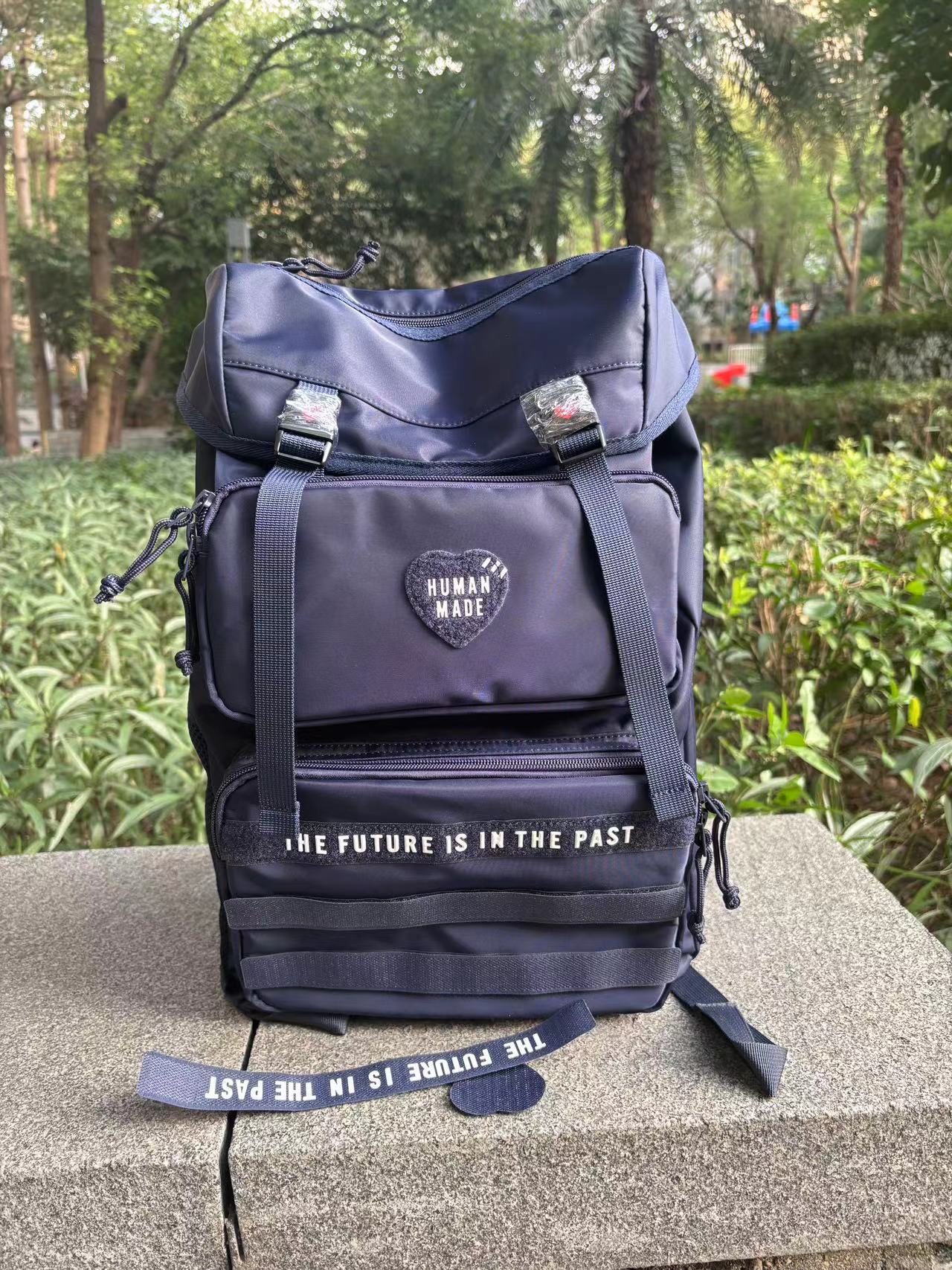 HUMAN MADE AMOR MULTI-BOLK TRAVEL MOSAS DE VIAJORES MILITARES MOSAS DEPORTIVAS AL AL OUTEROR