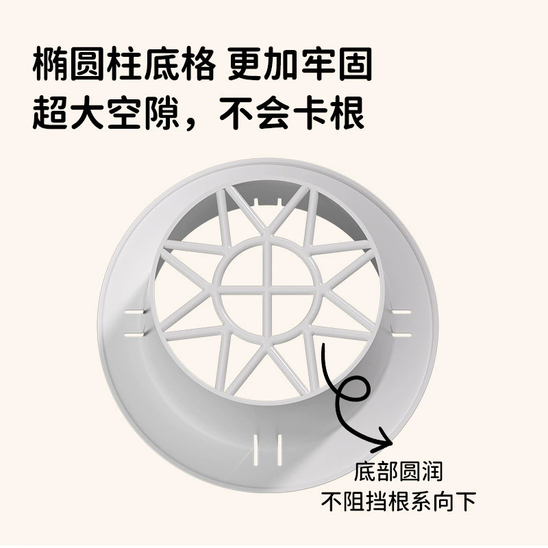 家庭用プロフェッショナル水耕植栽バスケット肥厚プラスチック根固定剤自己吸水性植木鉢水耕アクリル水植木鉢|undefined