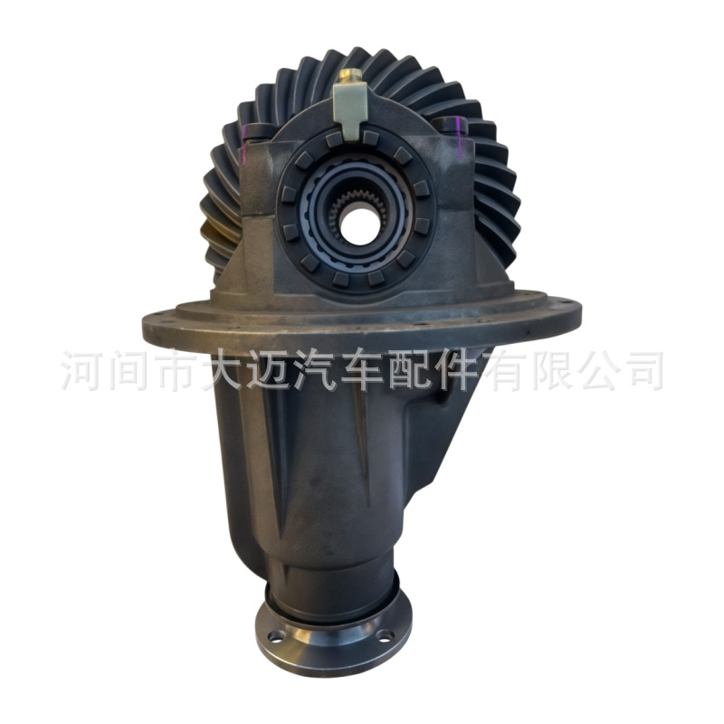 The modified rear axle differential assembly for the Qingte 270 is compatible with the QT270GK light truck, as well as the Foton Aoling and Jiefang Tiger rear axles