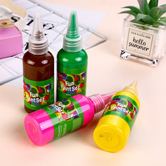 60ml children's finger painting paint, DIY painting, washable and eco-friendly watercolor paint