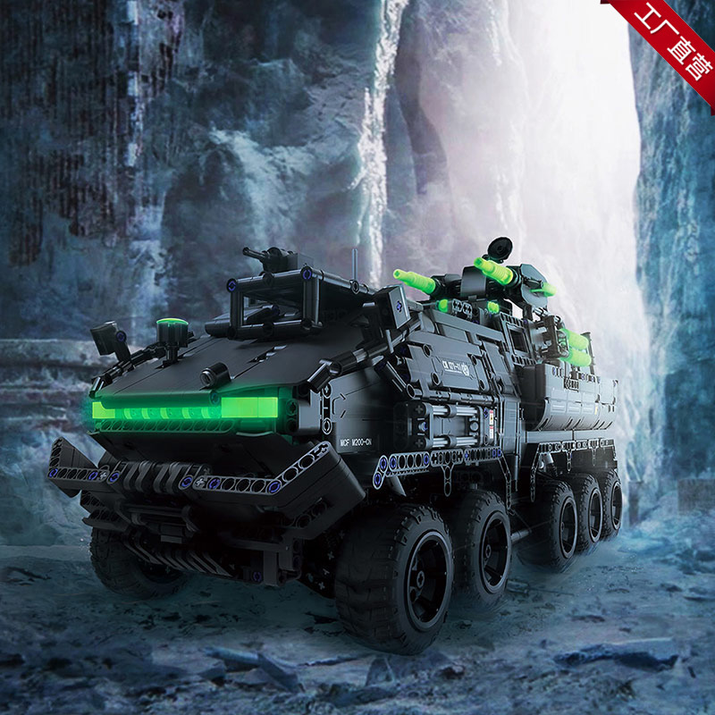 ONEBOT 流浪の地球兵員輸送車 CN171 ビルディングブロックエンジニアリング車両組み立て車おもちゃキャンプクロスボーダー新製品|undefined