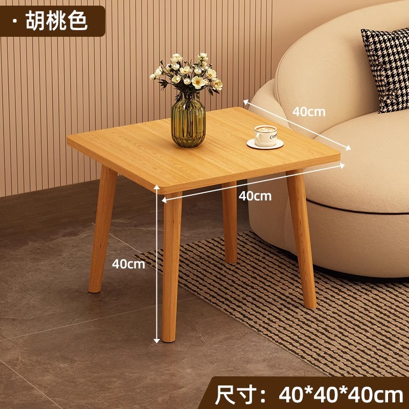 [단층 원목] 호두색 40*40*40CM (고급판)