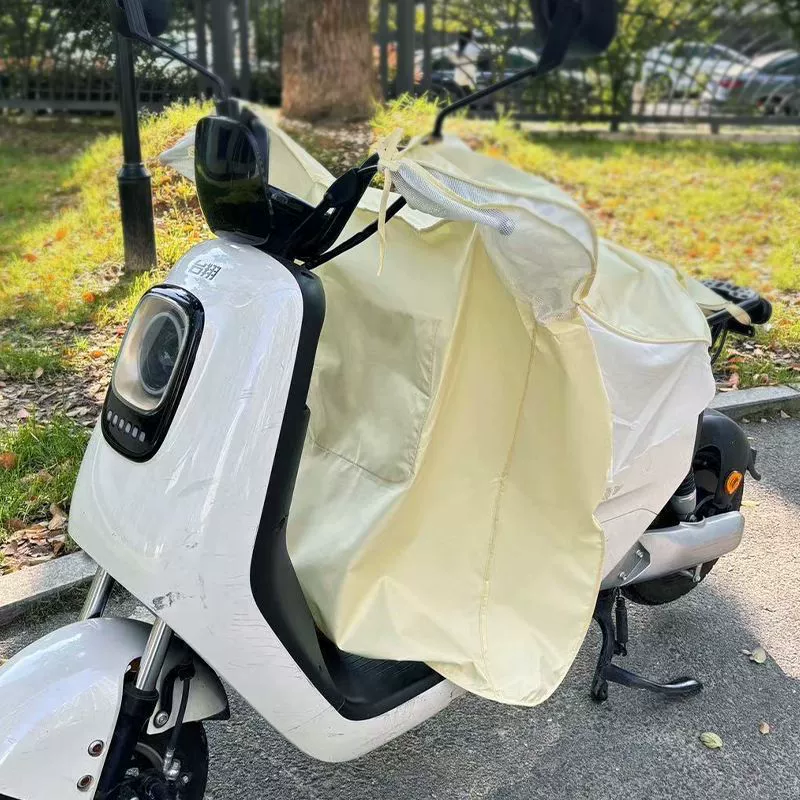 Мотоциклетный непромокаемый и водонепроницаемый солнцезащитный козырек, универсальный электромобиль, ветрозащитный аккумулятор, летняя тонкая изоляция, защита от солнца, ветрозащитный летний