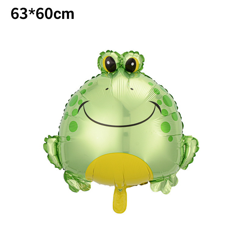 Lado volando mariposa mariquita flor película de aluminio globo decoración de la fiesta de cumpleaños de los niños forma de mariposa globo al por mayor