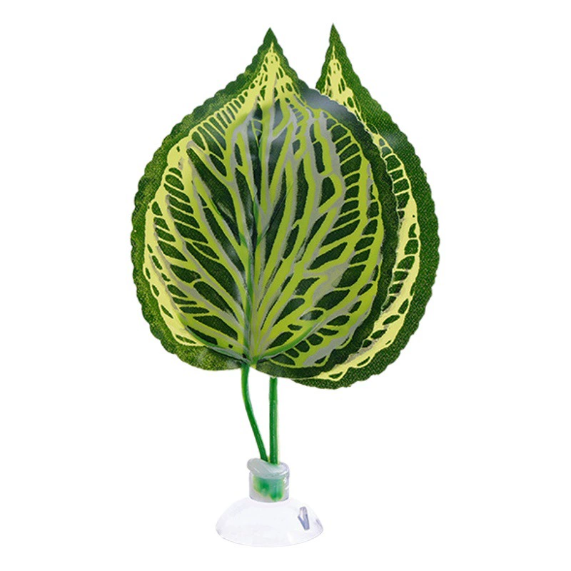 Листья для декора аквариума, имитация водных растений, украшение для террариума, декоративные растения для линяния и отдыха бетт.