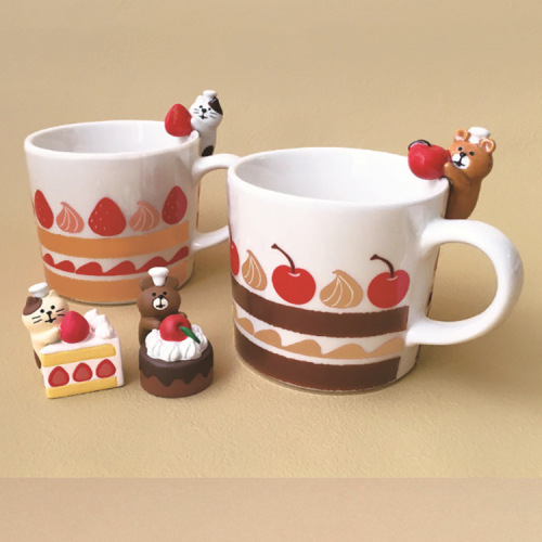 Japanese-style Goods ZAKKA Food Toys, Trendy INS Playthings—Chocolate Bread & Cat Designs Perfect for Valentine's Day Gifts, Resin Display Pieces for Photography