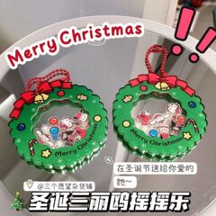 クリスマスプレゼント漫画サンリオロックペンダントアクリル高颜値カップル学生アクセサリーキーホルダー