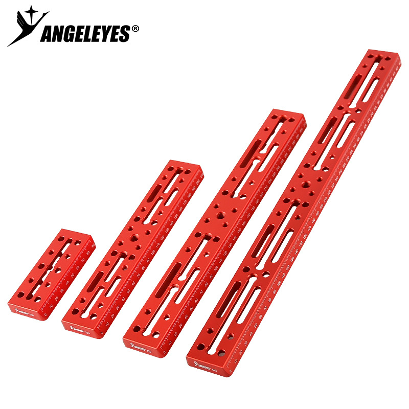 星缘100/220/320/440mm窄轨鸠尾板带刻度天文望远镜导轨导星红色