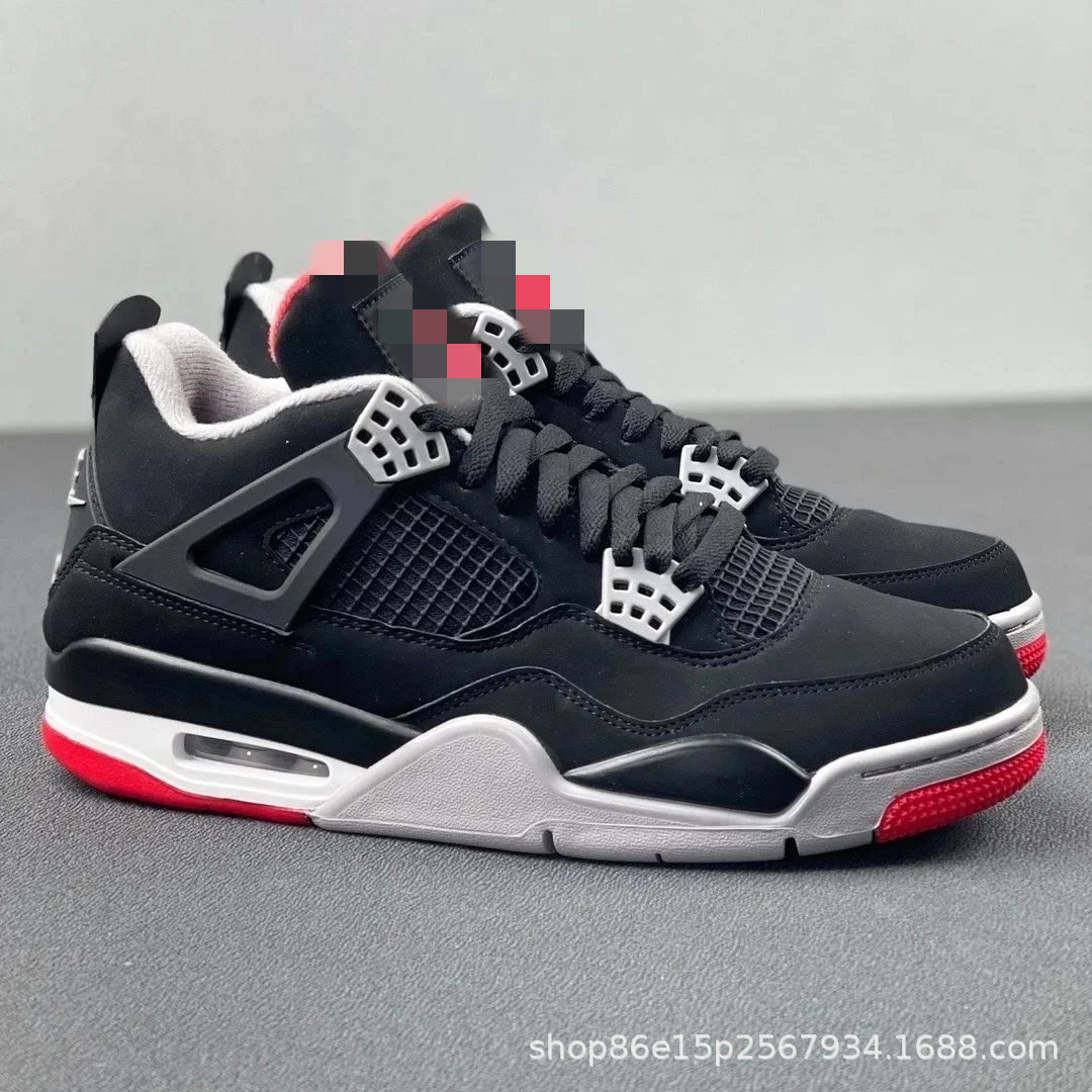 Zapatillas de Baloncesto Deportivas AJ4, Cuero y Caucho, Transpirable y Antideslizante, para Deporte y Ocio