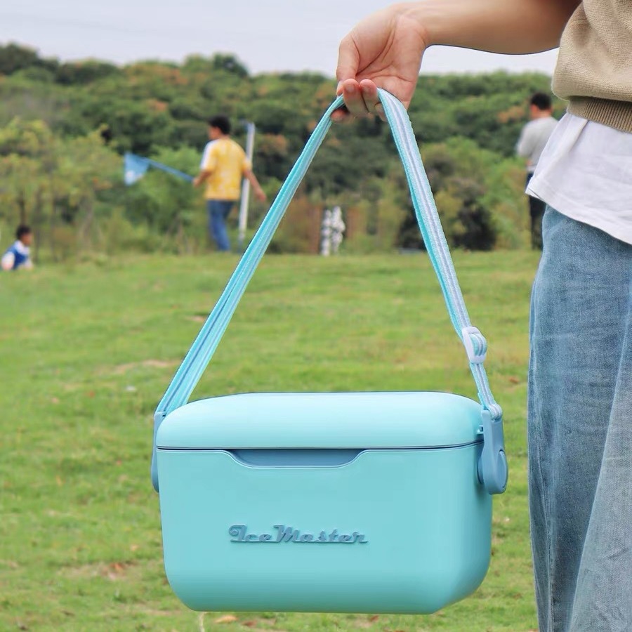 Caja aislante pequeña de 5 litros, caja de regalo para el Día Nacional y el Festival del Medio Otoño, picnic al aire libre, portátil, con correa para el hombro, caja de aislamiento y refrigeración de alimentos