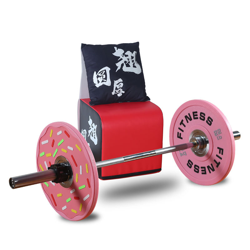 1,3 m segunda generación Hip push Barbell casa gimnasio de las mujeres cadera puente caja Squat traje CPU inodoro Barbell pieza