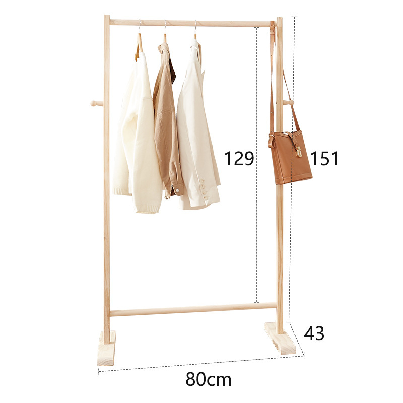 귀가있는 성인 걸이 싱글 폴 80*43*151