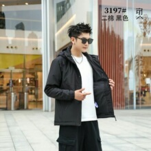 2025年新款冬季二棉服冲锋衣男外套防风保暖男秋冬休闲外套百搭