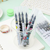 Cartoon rollerball quick dry high quality capacious gel pen for elementary school students