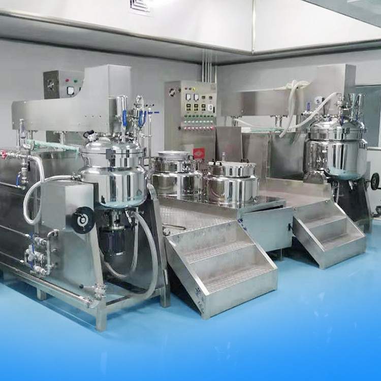 江苏膏霜乳化机厂家供应PMK-A 真空均质乳化机200L真空均质高剪切